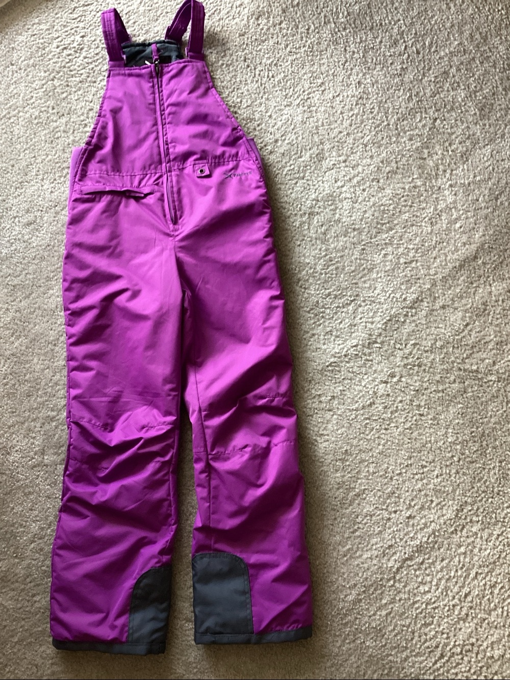Arctix Kids Purple Snow Bib Pants - Size Large